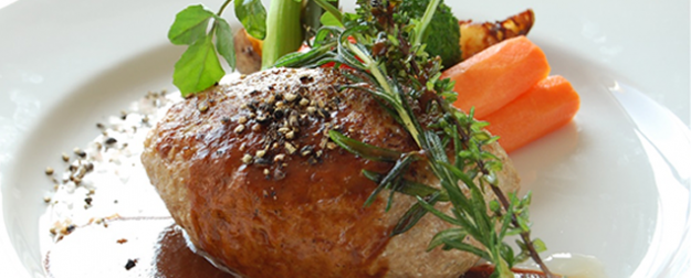 ２０１６年５月７日（土）　西洋料理　「高級なハンバーグを作ろう」　プロのコツがたくさん詰まるとハンバーグがこんなに美味しくなるんです。是非食べに来てください。