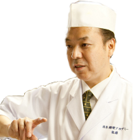 日本料理講師「佐藤　英夫先生」